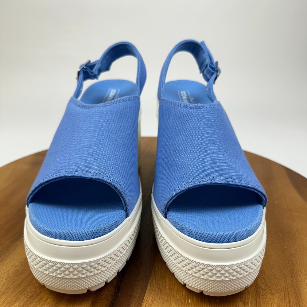New Womens Vans Chuck 70 De Luxe Heel Slingback Blue Sandal Shoes Size 11 M NWOB - Picture 3 of 8